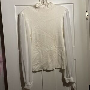 Elegant White Women's Top